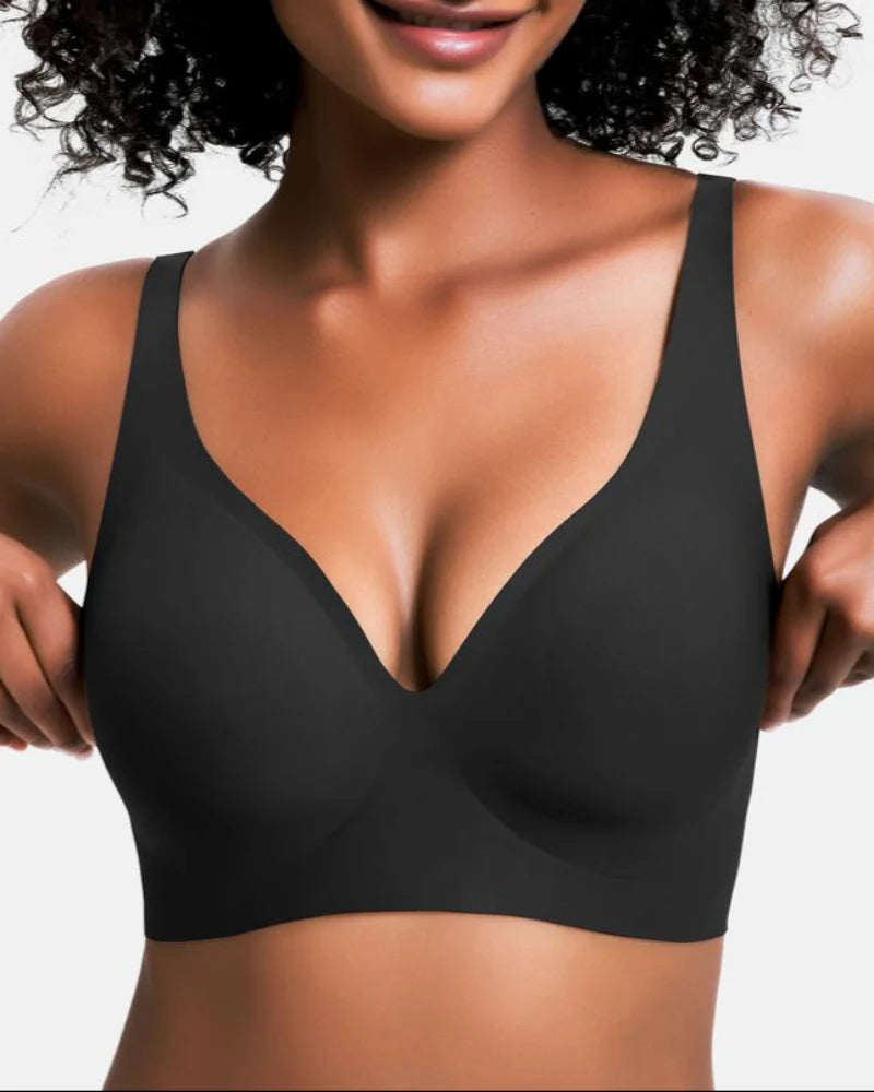 CurveEase™ – Dikişsiz Derin V Kesim Toparlayıcı ve Dikleştirici Sütyen