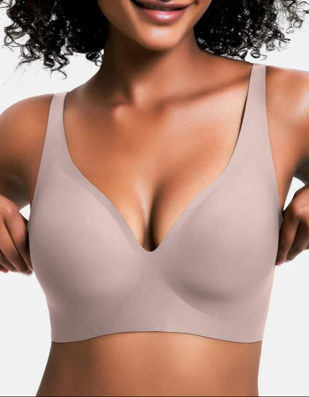 CurveEase™ – Dikişsiz Derin V Kesim Toparlayıcı ve Dikleştirici Sütyen
