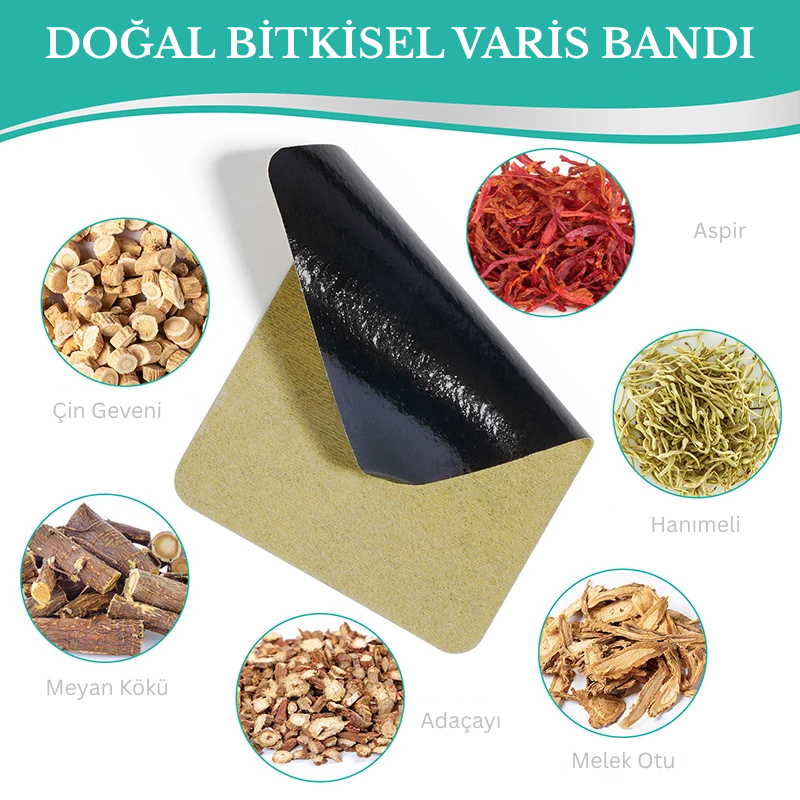 VenaRelief™ Varis Bandı – Doğal Rahatlama, Pürüzsüz Bacaklar