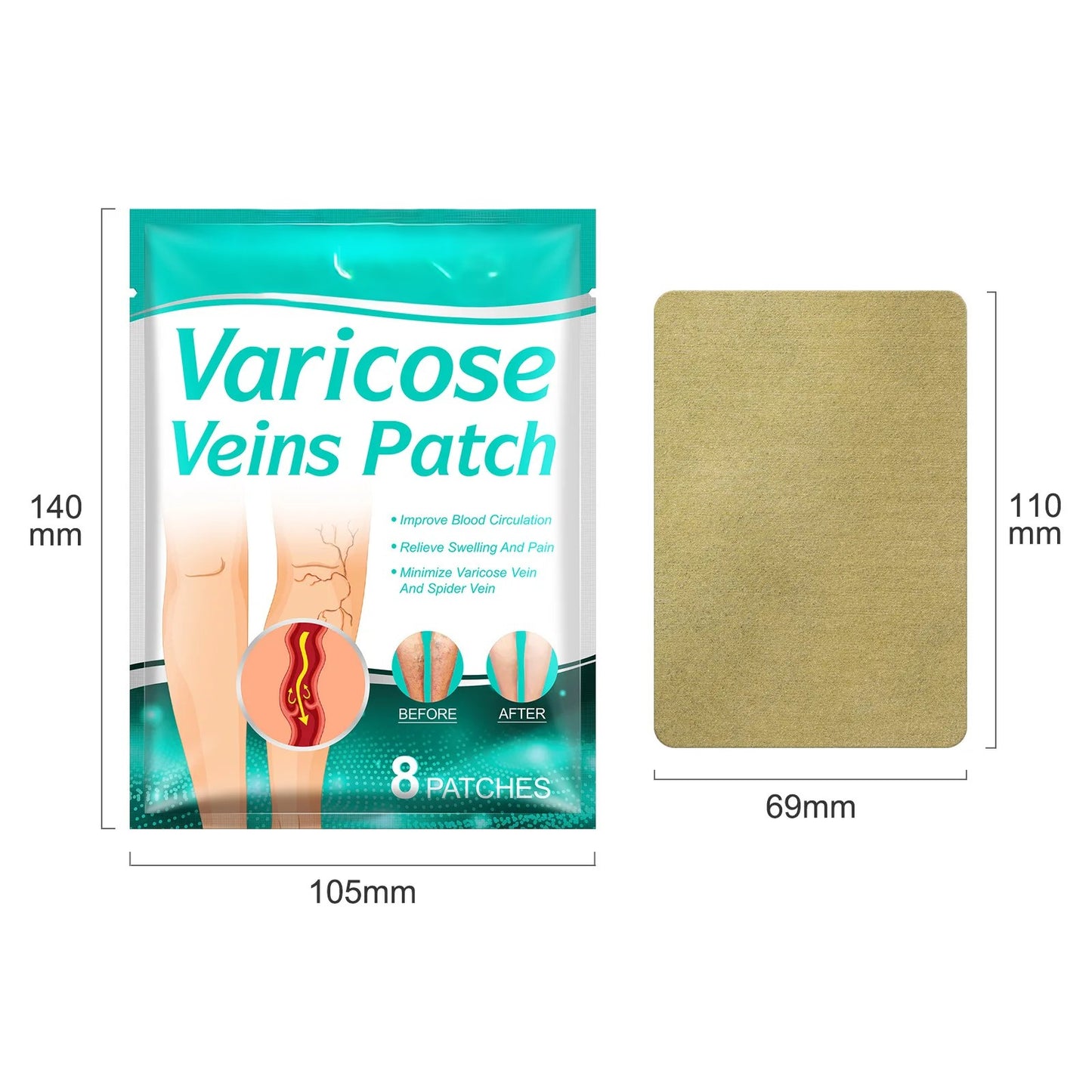 VenaRelief™ Varis Bandı – Doğal Rahatlama, Pürüzsüz Bacaklar