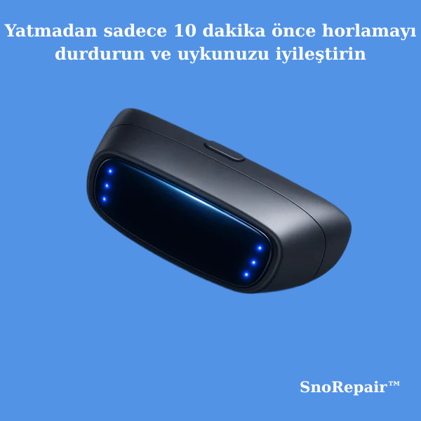 SnoRepair™ | Uyku Apne ve Horlama Önleyici Nörostimülasyon Cihazı