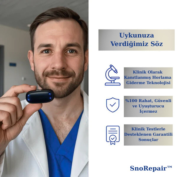 SnoRepair™ | Uyku Apne ve Horlama Önleyici Nörostimülasyon Cihazı