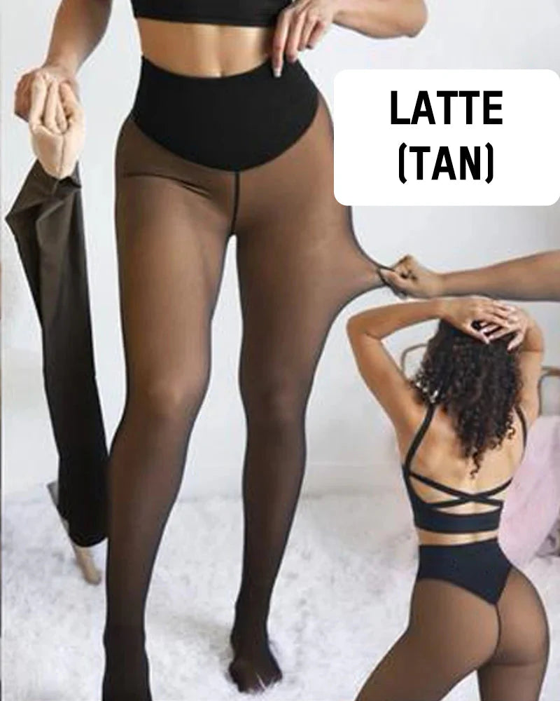 ARTZILION Polarlı Kadın Çorap – Dikişsiz, Şekillendirici, Elbise Altı Uyumlu